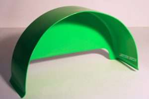 Parafango colore verde per barchetta/paddler adulto e standard